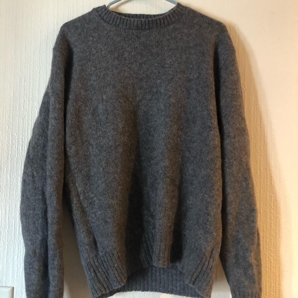 Wool Robert Bruce sweater vintage long sleeve
